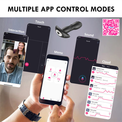 APP-Controlled Thrusting Wearable Prostate Massagers
