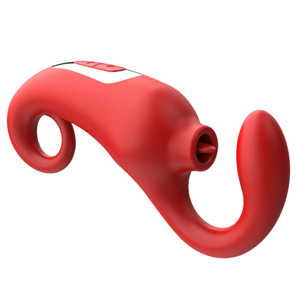 Hand-free G-Spot Vibrator with Clit Stimulation