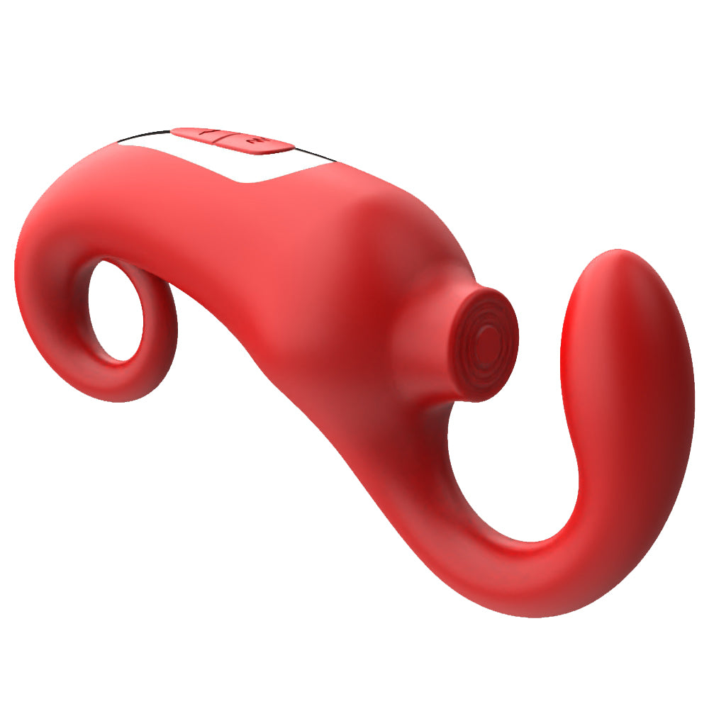 Hand-free G-Spot Vibrator with Clit Stimulation