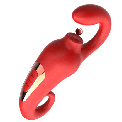Hand-free G-Spot Vibrator with Clit Sucking
