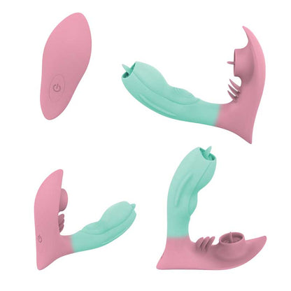 Wearable Clitoral and G-Spot Vibrator