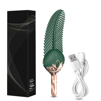 Curved Feather G-spot Vibrator for Teasing