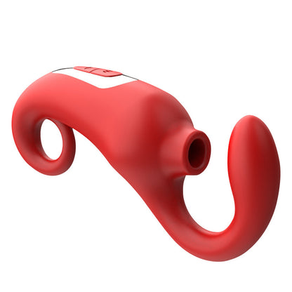 Hand-free G-Spot Vibrator with Clit Sucking