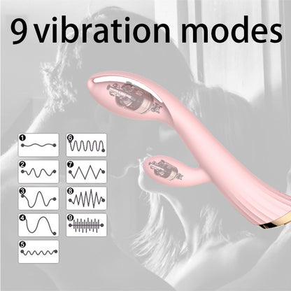 Heated G-spot Stimulation Rabbit Vibrator