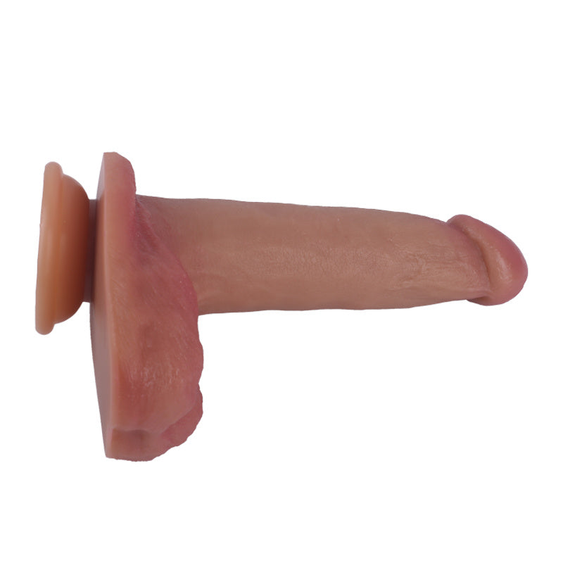 Large Silicone Realistic Dildo with Balls