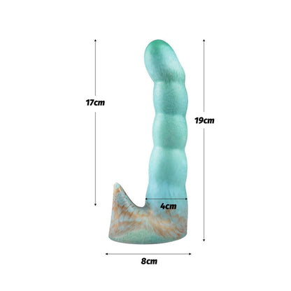 Monster Dildo Fantasy Adult Sex Toy with Clit Stimulation