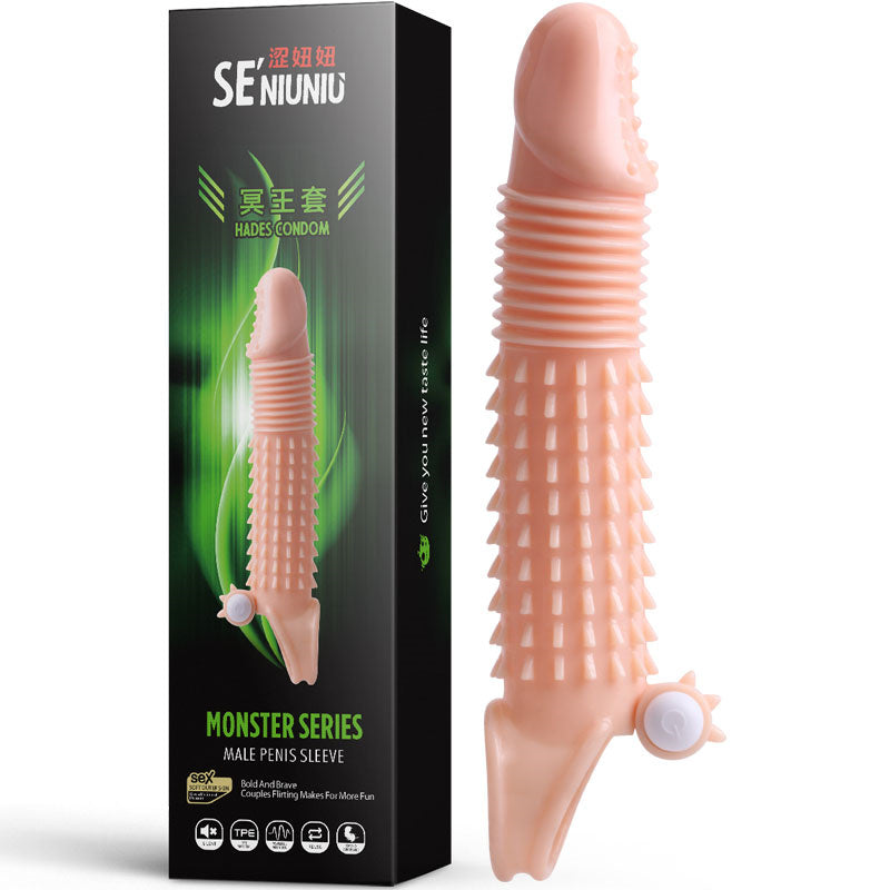 Penis Sleeve Extension with G-Spot Stimulation