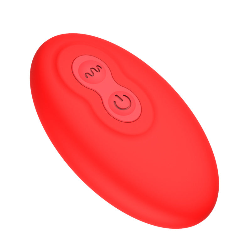 Red Rose Realistic Butt Plug Vibrator