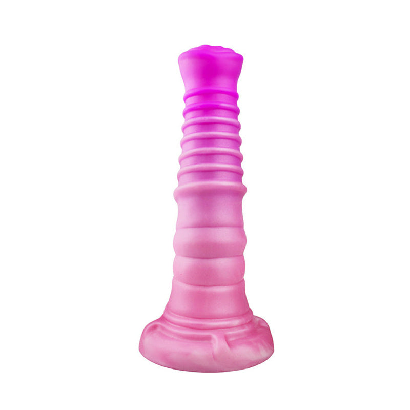 Soft Silicone Monster Dildo Fantasy Sex Toy with Suction Cup
