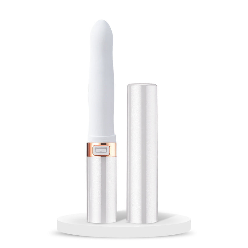 Vibrating G-Spot Small Dildo Lipstick Vibrator